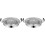 2Stk Multifunktionale Aluminium Silber Für Camping Und Bbq 4
