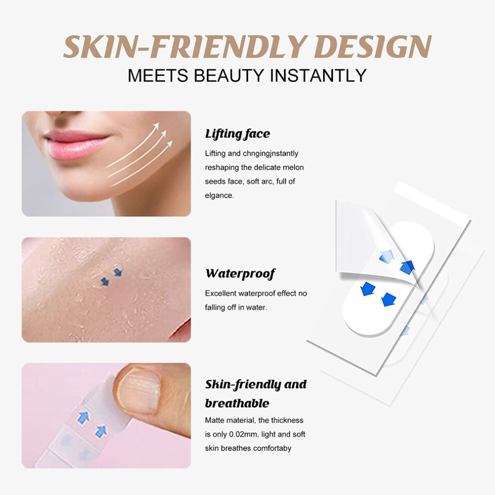 Invisible Face Lifting Tape Waterproof & Elastic for Slimming, 0.02mm