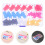 140Pièces Bouchons Silicone Taperés Résistants Chaleur Multi-Couleurs 10