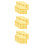 300Pcs Waterproof Yellow Arrow Stickers for Instrument Panel Direction 6