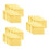 300Pcs Waterproof Yellow Arrow Stickers for Instrument Panel Direction 7