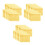 300Pcs Waterproof Yellow Arrow Stickers for Instrument Panel Direction 8