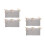 4Pcs Lavender Cotton Crib and Stroller Organizer with Large Capacity 5