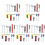 5Ensembles Jouets Routière Miniature En Plastique 4