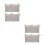 4Pcs Lavender Cotton Crib and Stroller Organizer with Large Capacity 7