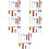 5Ensembles Jouets Routière Miniature En Plastique 8
