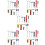 5Ensembles Jouets Routière Miniature En Plastique 9