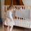 4Pcs Lavender Cotton Crib and Stroller Organizer with Large Capacity 11