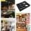 Support 8Trous En Mousse Noir Pour Porte- Boissons À 10