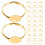50 Pcs Adjustable Holder Diy Settings Blank Wedding 11