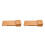 2Sets Holz Computerständer Ablage Multifunktional Für Home Office 9