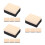 12Pièces Effaceur Compact Bois Pour Tableau Et Ardoise Coloré 4
