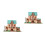 2Pièces Puzzle En Bois 3D Éducatif Maison Jouet 5