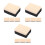 12Pièces Effaceur Compact Bois Pour Tableau Et Ardoise Coloré 8