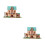 2Pièces Puzzle En Bois 3D Éducatif Maison Jouet 7