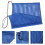 4Pcs Blue Mesh Bags Drawstring Adjustable Sports Balls Organizer 8