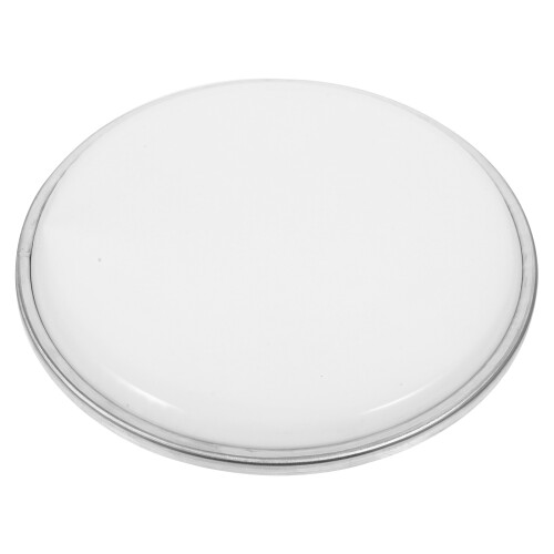 4Pièces Peaux De Batterie Blanches En Polyester Fines Pour Percussion 1