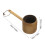 4Pcs Bamboo Shower Ladles Multi Color Bath Cups for Home Use 2