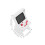 Witte Pocket Size ABS Handheld Retro Gameconsole Draagbaar 3