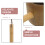 4Pcs Bamboo Shower Ladles Multi Color Bath Cups for Home Use 7