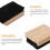 6Pcs Wool Felt Chalkboard Erasers Assorted Colors Dustless Office Use 5