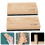 6Pcs Wool Felt Chalkboard Erasers Assorted Colors Dustless Office Use 7