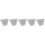 5Pcs Highway Reflective Marker White Pc Iron Driveway Road Delineators 10
