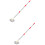 2Ensembles Accessoire Manche Balai Rotatif Bleu Compatible Sols 8