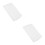 2Pcs Easy-Clean Plastic Dough Proofing Tray Lid White for Home Use 7