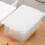 2Pcs Easy-Clean Plastic Dough Proofing Tray Lid White for Home Use 11