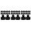 60Pcs Sports Pullup Bottle Caps Black Pe Leakproof Replacement Lids 5