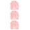 3Pièces Bonnets - Bébé Roses À Fleurs En Polyester 8