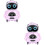 12 Pcs Imitated Monkey Model Toy Long-Tailed Monkey Model Plaything 6