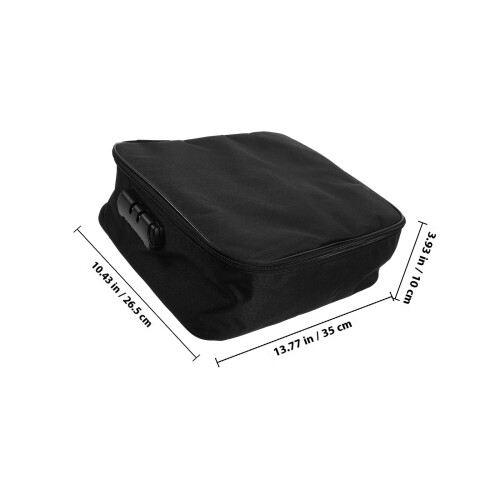 Key Lock Box With Code Travel Duffel Bag Documents File Organizer 1