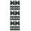 30Pcs Black Sightseeing Binocular Toy for Kids with Compass Durable 10