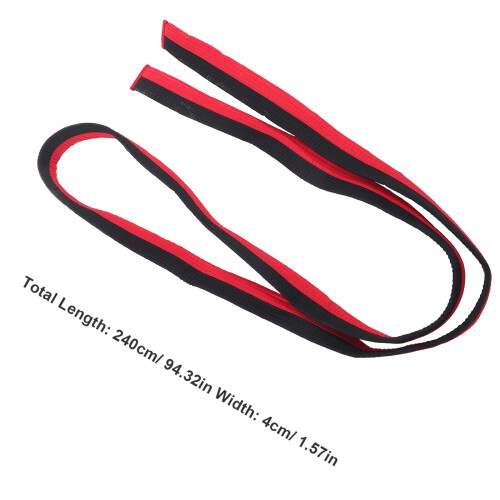 Karate Training Equipment Long Strip Support Black 1pcs 1