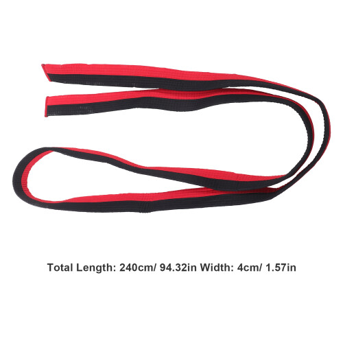 Karate Training Equipment Long Strip Support Black 1pcs 2