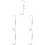 5Pcs Metal Meat Hooks with Rotating Ring Silver Hooks for Meat Hanging 7