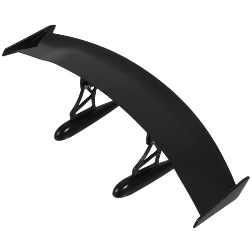 4Pièces Spoiler De Coffre ABS Noir Pour Auto Durable 1