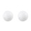 2Pièces Ballons PVC Multisports Blancs Enfants DIY 4