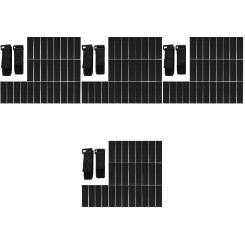 4Sets Verstellbare Überknie Stiefelriemen Elastisch Sichernd 2