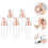5Pcs Pet Foaming Soap Container Lightweight Travel Shampoo Dispenser 11
