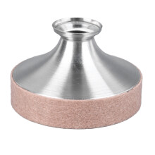 Portable Design Saxophone Mute, Aluminum Alloy Sound Dampener Reduce Noise Muffle Overtones Acoustically Pure Sound (Light Weight Easy to Install)
