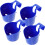 12Pcs Blue Plastic Beverage Holders Multipurpose Pool Side Drink Rack 2