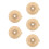 5Pcs Lightweight Khaki Convex Ring Seal for Bags 4