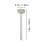 100Pcs Silver Emery Jade Polishing Tool Grinding Needle for 8