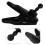 5Pièces Support Ventilateur Plastique Noir Rotatif Pour Auto 10