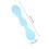 2pcs Purple Silicone Spoons For Infants Feeding And Learning 2