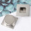 2Pcs Silver Metal Door Handle Durable Wardrobe Pull for Cabinet Drawer 6