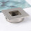 2Pcs Silver Metal Door Handle Durable Wardrobe Pull for Cabinet Drawer 7